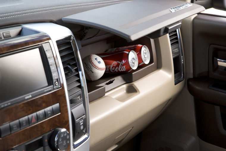 2009 Dodge Ram 1500 Laramie Crew Cab Glove Box Picture / Pic / Image